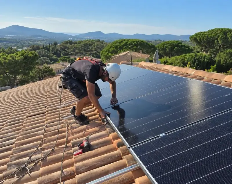 Installateur panneaux solaires Ploemel — pose photovoltaïque sur toiture