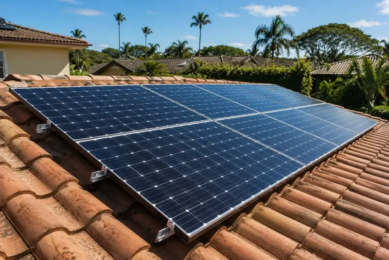 Installation de panneaux solaires à Ploemel
